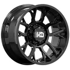 20X10 LUXXX LHD39 WHEELS 8X170, -19 OFFSET - GLOSS BLACK