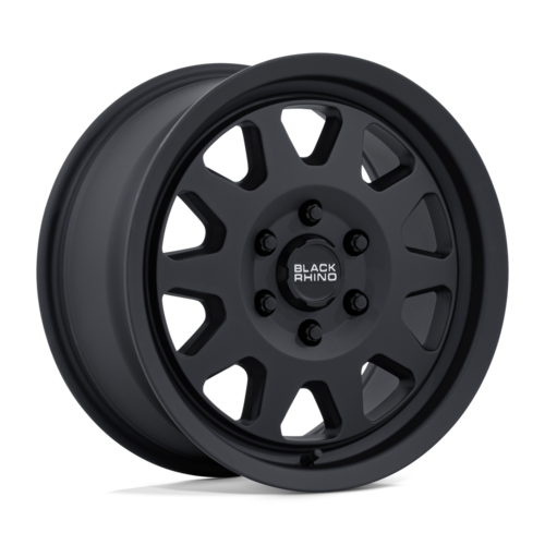 Black Rhino Hard Alloys Stadium 16x8 Matte Black Wheel with 5x160 Bolt Pattern and +45 Offset