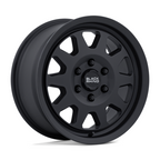 Black Rhino Hard Alloys Stadium 16x8 Matte Black Wheel with 5x160 Bolt Pattern and +45 Offset