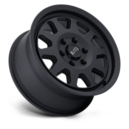 Black Rhino Hard Alloys Stadium 16x8 Matte Black Wheel with 6x130 Bolt Pattern and +45 Offset