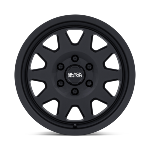 Black Rhino Hard Alloys Stadium 16x8 Matte Black Wheel with 5x160 Bolt Pattern and +45 Offset