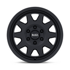 Black Rhino Hard Alloys Stadium 16x8 Matte Black Wheel with 5x160 Bolt Pattern and +45 Offset