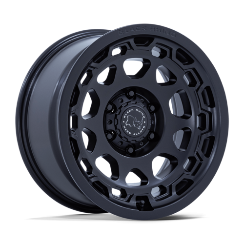 Black Rhino Hard Alloys BR026 Congo 17x8.5 Matte Black Wheel with 5x127 Bolt Pattern and 71.50mm Center Bore