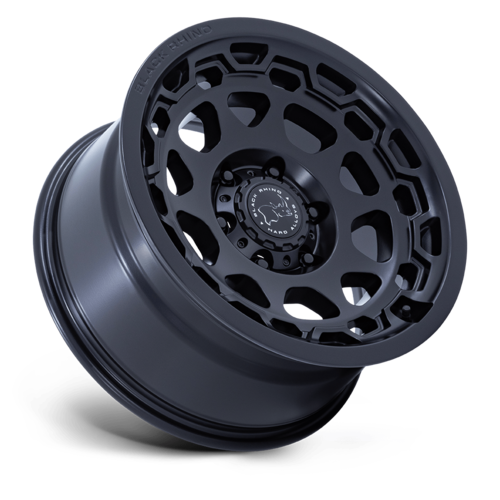Black Rhino Hard Alloys BR026 Congo 17x8.5 Matte Black Wheel with 5x114.3 Bolt Pattern and +35 Offset