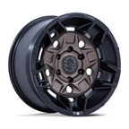 Black Rhino Hard Alloys BR028 GUARD 17x8.5 Inch Burnt Bronze with Matte Black Lip Wheels