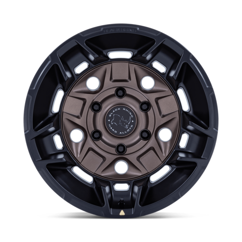 Black Rhino Hard Alloys BR028 GUARD 17x8.5 Inch Burnt Bronze with Matte Black Lip