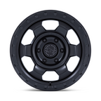 Black Rhino Hard Alloys BR029 Trooper 17x8.5 Matte Black Alloy Wheel with 5x114.3 Bolt Pattern and +25 Offset