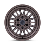 Black Rhino Hard Alloys Taleo 17x8.5 Burnt Bronze Aluminum Wheel with 6x139.7 Bolt Pattern and +25 Offset