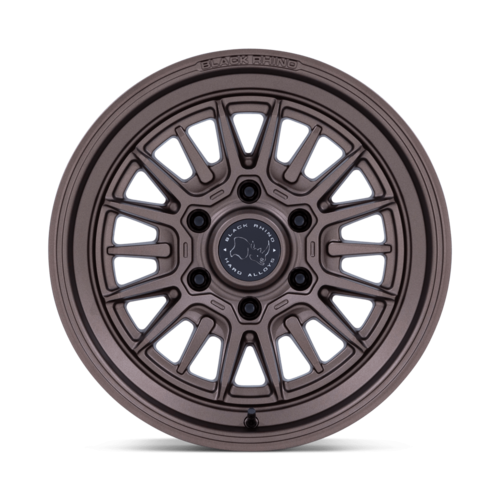 Black Rhino Hard Alloys Taleo 17x8.5 Burnt Bronze Aluminum Wheel with 6x139.7 Bolt Pattern and +25 Offset