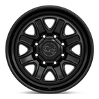 Black Rhino Hard Alloys ECHO 18x9 Matte Black Wheel with 8x165.1 Bolt Pattern and +12 Offset