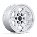 Black Rhino Hard Alloys BR032 ECHO 18x9 Wheel with Gloss Silver Machined Finish