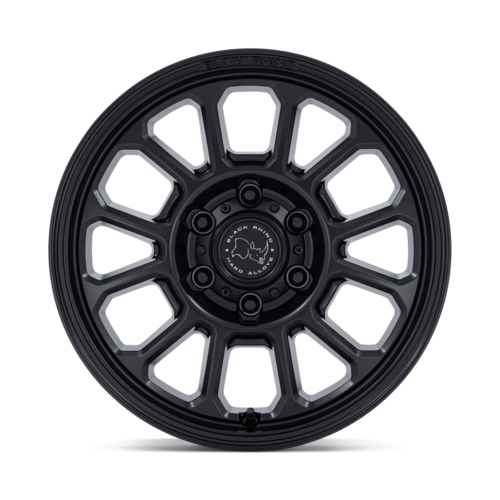 Black Rhino Hard Alloys BR033 ALTA 17x8 Matte Black Wheel with 6x139.7 Bolt Pattern and +32 Offset