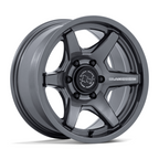 Black Rhino Hard Alloys KUMA 17x8.5 Inch Gloss Gunmetal Wheel with 6x139.7 Bolt Pattern and +0 Offset