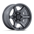 Black Rhino Hard Alloys KUMA 17x8.5 Inch Gloss Gunmetal Wheel with 6x139.7 Bolt Pattern and +25 Offset