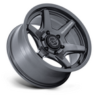 Black Rhino Hard Alloys KUMA 17x8.5 Inch Gloss Gunmetal Wheel with 6x139.7 Bolt Pattern and +25 Offset