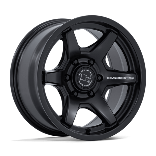 Black Rhino Hard Alloys BR035 KUMA 17x8.5 Matte Black Wheel with 6x135 Bolt Pattern