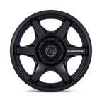 Black Rhino Hard Alloys KUMA 17x8.5 Matte Black Wheel with 5x114.3 Bolt Pattern and +25 Offset