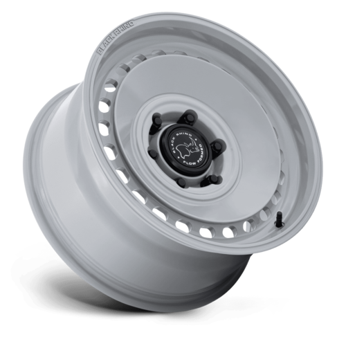Black Rhino Hard Alloys BASIN 17x8 Grayspace Alloy Wheel with 6x139.7 Bolt Pattern and +32 Offset
