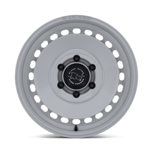 Black Rhino Hard Alloys Basin 17x8 Grayspace Wheel - 6x130 Bolt Pattern, +32 Offset