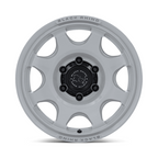 Black Rhino Hard Alloys BR037 TEMBO 17x8.5 Grayspace Wheel with 6x114.3 Bolt Pattern and +25 Offset