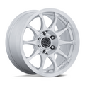 Black Rhino Hard Alloys BR038 RONIN 17x8.5 Inch Silver Machined Face Wheel