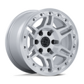 Black Rhino Hard Alloys Vanguard 17x8.5 Silver Machined Face Wheel