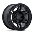 Black Rhino Hard Alloys Vanguard 17x8.5 Matte Black Wheel with 6x135 Bolt Pattern and +25 Offset