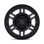 Black Rhino Hard Alloys Vanguard 17x8.5 Matte Black Wheel with 6x139.7 Bolt Pattern and +25 Offset