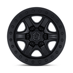 Black Rhino Hard Alloys Echo Trail Lock 17x8.5 Matte Black Beadlock Wheel