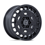 Black Rhino Hard Alloys BR405 ROVER 18x8 Matte Black with Gloss Black Lip Wheel
