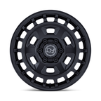 Black Rhino Hard Alloys BR405 ROVER 18x8 Matte Black with Gloss Black Lip Wheel