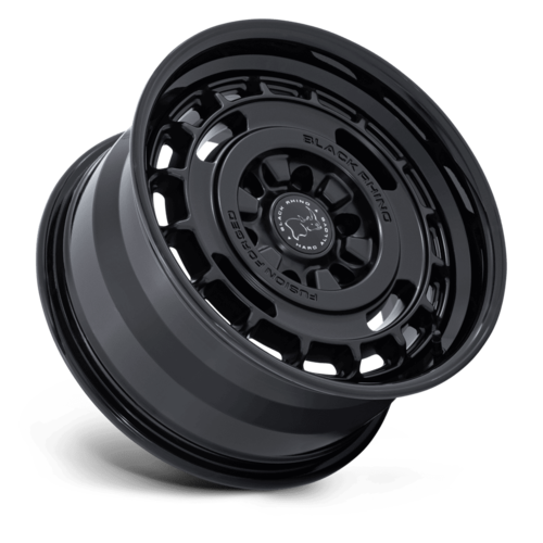 Black Rhino Hard Alloys BR600 VAGABOND 17x8.5 Matte Black with Gloss Black Lip