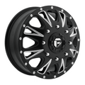 Fuel 1PC D513 Throttle 17x6.5 Matte Black Milled Wheel with 8x165.1 Bolt Pattern and +129 Offset