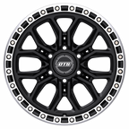 Dropstars Trail Series 17x9 Cast Aluminum Wheel with 6x5.50 Bolt Pattern and +00 Offset
