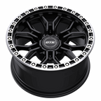 Dropstars Trail Series 17x9 Cast Aluminum Wheel with 6x5.50 Bolt Pattern and +00 Offset