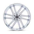 DUB 1PC DC275 BLAZE 26-Inch Chrome Wheel with 6x135 Bolt Pattern and +30 Offset