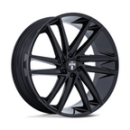 DUB 1PC DC275 BLAZE 24x10 Inch Gloss Black Wheel with 6x135 Bolt Pattern and +30 Offset