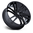 DUB 1PC DC275 BLAZE 24x10 Inch Gloss Black Wheel with 6x135 Bolt Pattern and +30 Offset