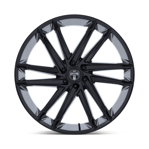 DUB 1PC DC275 BLAZE 26-Inch Gloss Black Off-Road Wheel with 6x139.7 Bolt Pattern and +25 Offset