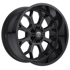 Edge Off Road 301B 20x9 Cast Aluminum Wheel with 6x135 and 6x5.50 Bolt Pattern, +00 Offset