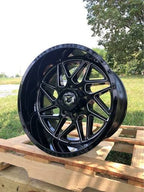 22X12 GEAR OFF-ROAD 761BM RATIO - 8X6.5 BOLT PATTERN WITH -44 OFFSET