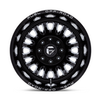 Fuel 1PC D868 ARC Dually 22x8.25 Inch Gloss Black Milled Off-Road Wheel with 8x165.1 Bolt Pattern, -201 Offset