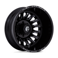 Fuel 1PC D868 ARC Dually 22x8.25 Inch Gloss Black Milled Wheel with 8x210 Bolt Pattern