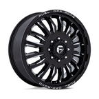 Fuel 1PC D868 ARC Dually 22x8.25 Inch Gloss Black Milled Wheel with 8x200 Bolt Pattern and 142mm Center Bore
