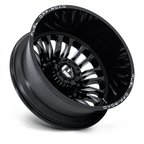 Fuel 1PC D868 ARC Dually 22x8.25 Inch Gloss Black Milled Off-Road Wheel