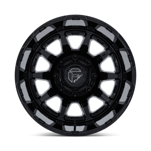 Fuel 1PC D911 Circuit Dually 20x8.25 Inch Gloss Black Wheel with 8x210 Bolt Pattern and -221 Offset