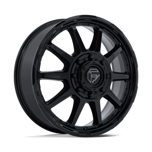 Fuel 1PC D911 Circuit Dually 20x8.25 Inch Gloss Black Alloy Wheel with 8x200 Bolt Pattern and 105mm Offset