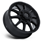 Fuel 1PC D911 Circuit Dually 22x8.25 Inch Gloss Black Alloy Wheel with 10x225 Bolt Pattern and 105mm Offset
