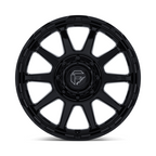 Fuel 1PC D911 Circuit Dually 24x8.25 Inch Gloss Black Wheel with 10x225 Bolt Pattern and 105mm Offset