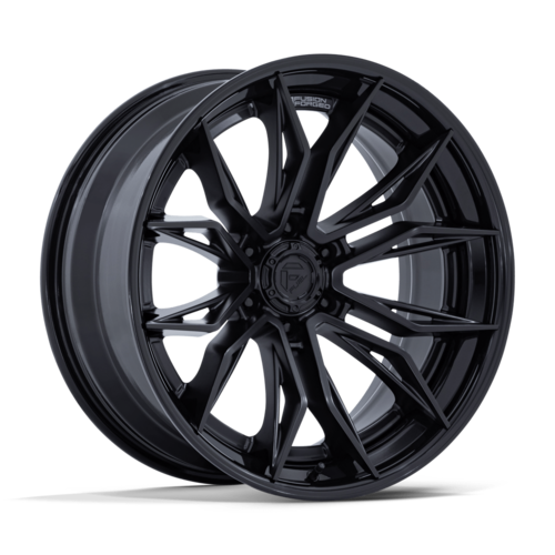 Fuel 1PC FC404 MUTINY 22x10 Matte Black with Gloss Black Lip Wheel - 6x135 Bolt Pattern, -18 Offset